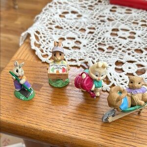 Adorable Animal Figurines Set